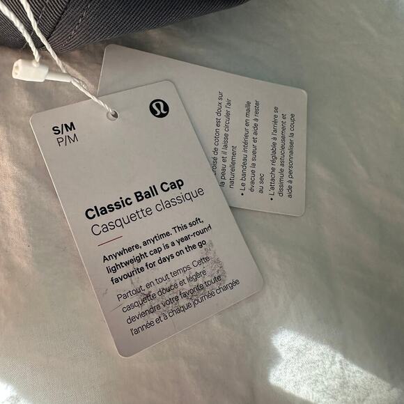 Lululemon Classic Unisex Ball Cap S/M Oil Blue NWT - Picture 4 of 5